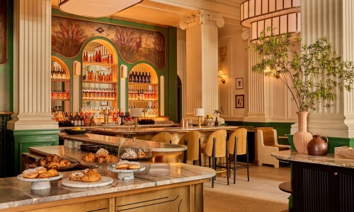 interior of Enswell cafe